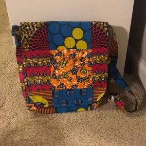 Colorful purse from Ghana